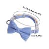 Bow Plaid Collar Pet Puppy Cat Dog Adjustable Neck Collar For Small Dogs Necktie Grooming Bow Tie Sweet Pet Accessories