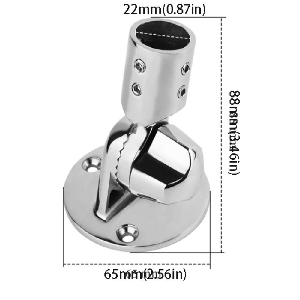 25mm Round VHF Antenna 7/8 Inch Marine Mount Fashing Boat Boat Hardware Boat Accessories