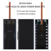 Q6PA Портативный ящик для хранения 40 аккумуляторов 18650 DIY Корпус для Power Bank с функциями быстрой зарядки и множественной защитой Без аккумуляторов
