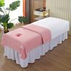 1PC Polyester Washable Beauty Bed Cover SPA Massage Bed Covers Quick Dry Bed Sheet Opening Hole Protector Cover Massage Therapy