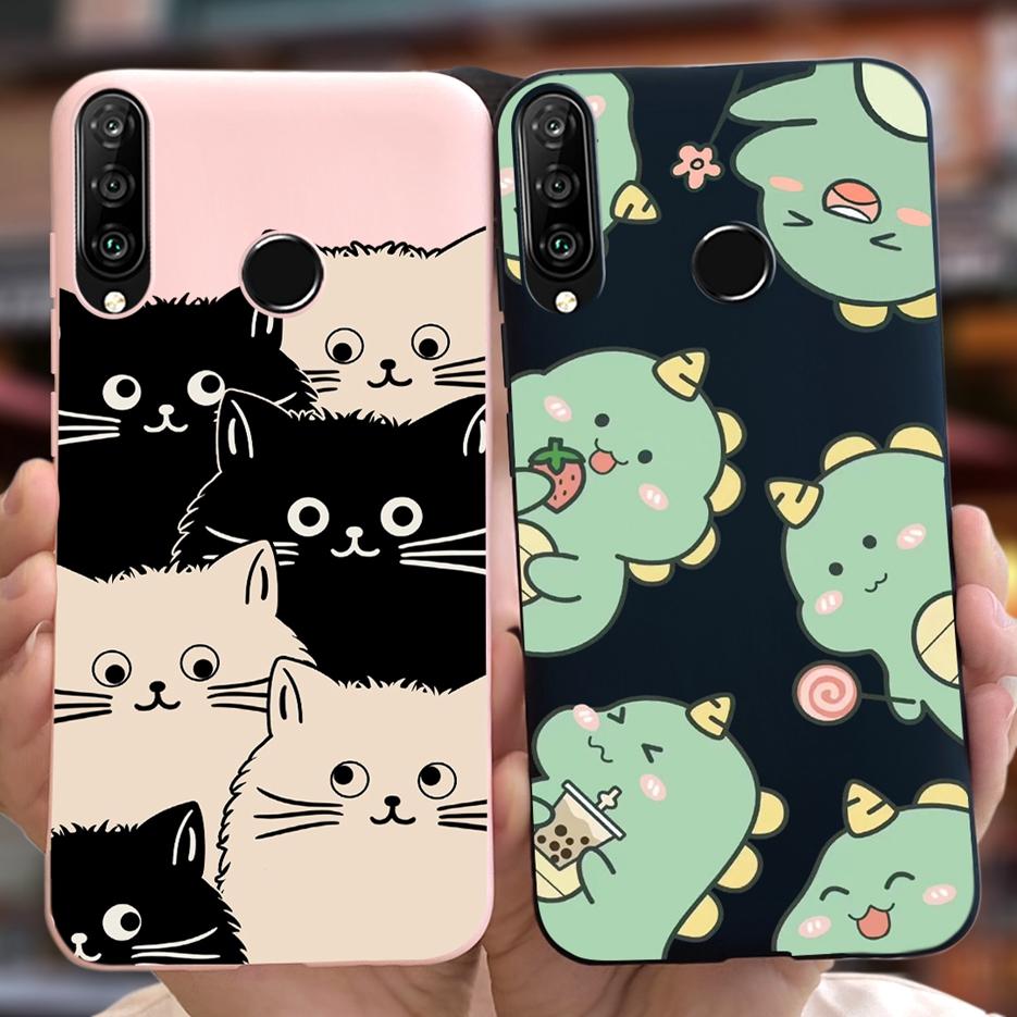 Чехол для Huawei P30 Lite Милый чехол с мультяшным динозавром Мягкий ТПУ чехол для телефона для Huawei P30 Pro P 30 Lite P30Lite Чехол Fundas Coque