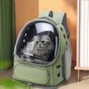 Breathable Cat Space Capsules Large Capacity Pet Double Shoulder Bag Sturdy Pet Backpack  Cat/Puppy