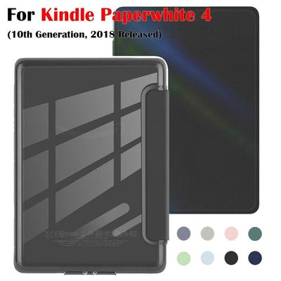 Автоматическое пробуждение/сон Умная обложка-книжка PQ94WIF Ударопрочная Funda для Kindle Paperwhite 4 10-го поколения 2018