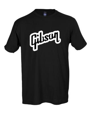 Футболка с основным логотипом Gibson Guitars 6 размеров S-5XL! Быстрый корабль! Футболка Unisex