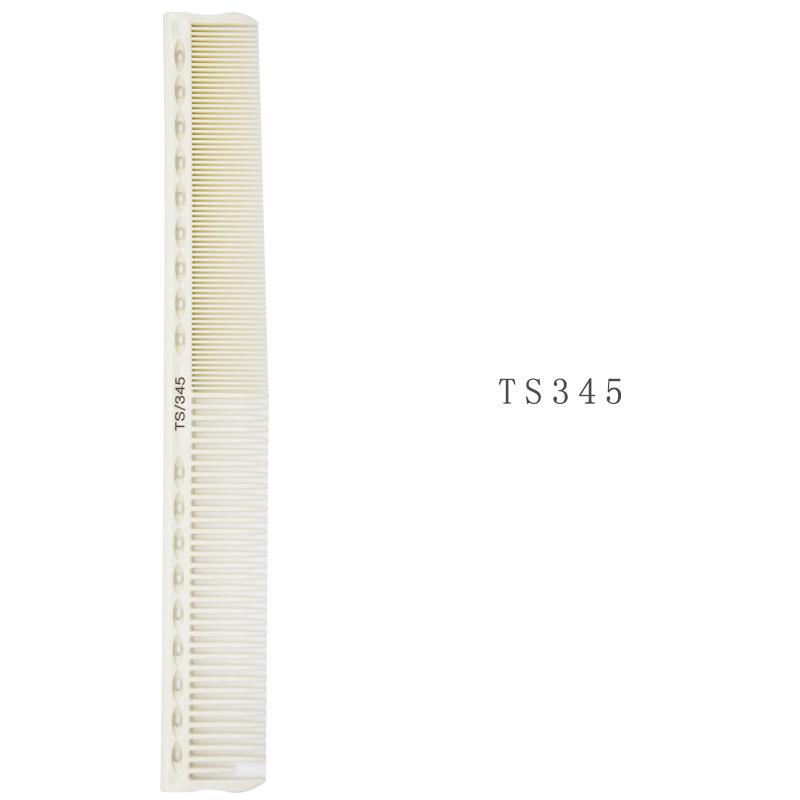 Anti-Static Haircut Comb with Laser Engraved Ruler for Men and Women - Flat Head & Pointed Tail