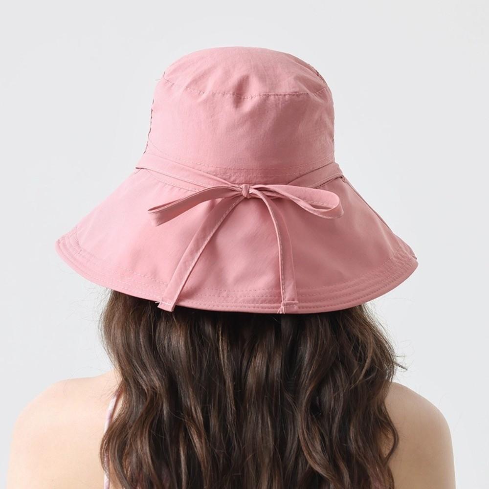 Breathable Fisherman Hat Thin Wide Brim Sun Hat Fashion Sunscreen Bucket Hat Unisex