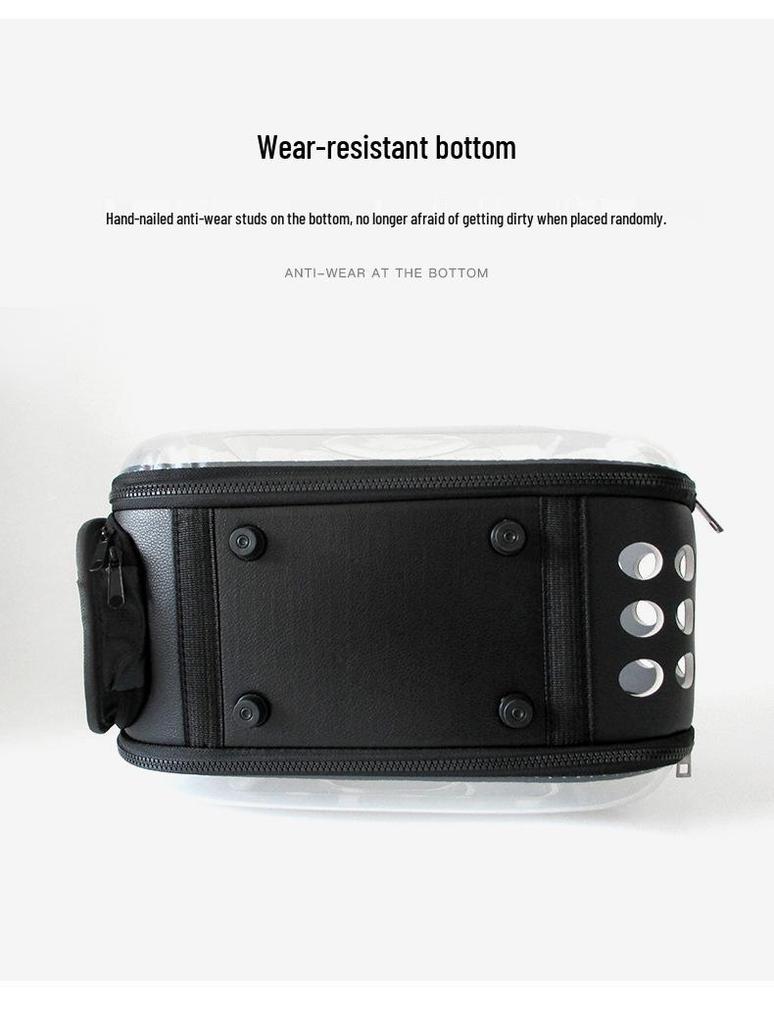 Large Capacity Breathable Foldable Pet Carrier Backpack for Dogs and Cats