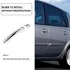 Для Renault Scenic 2 Ii 2003, 2004, 2005, 2006, 2007, 2008, 2009, хромированная дверная ручка, накладка, накладка, автомобильные аксессуары