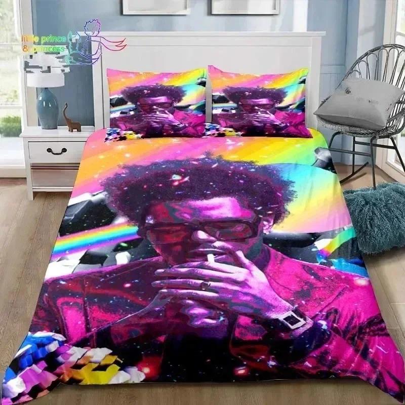 3D Печать XO The Weeknd Комплект постельного белья Односпальный Twin Full Queen King Размер Комплект постельного белья для спальни взрослых и детей Подарок