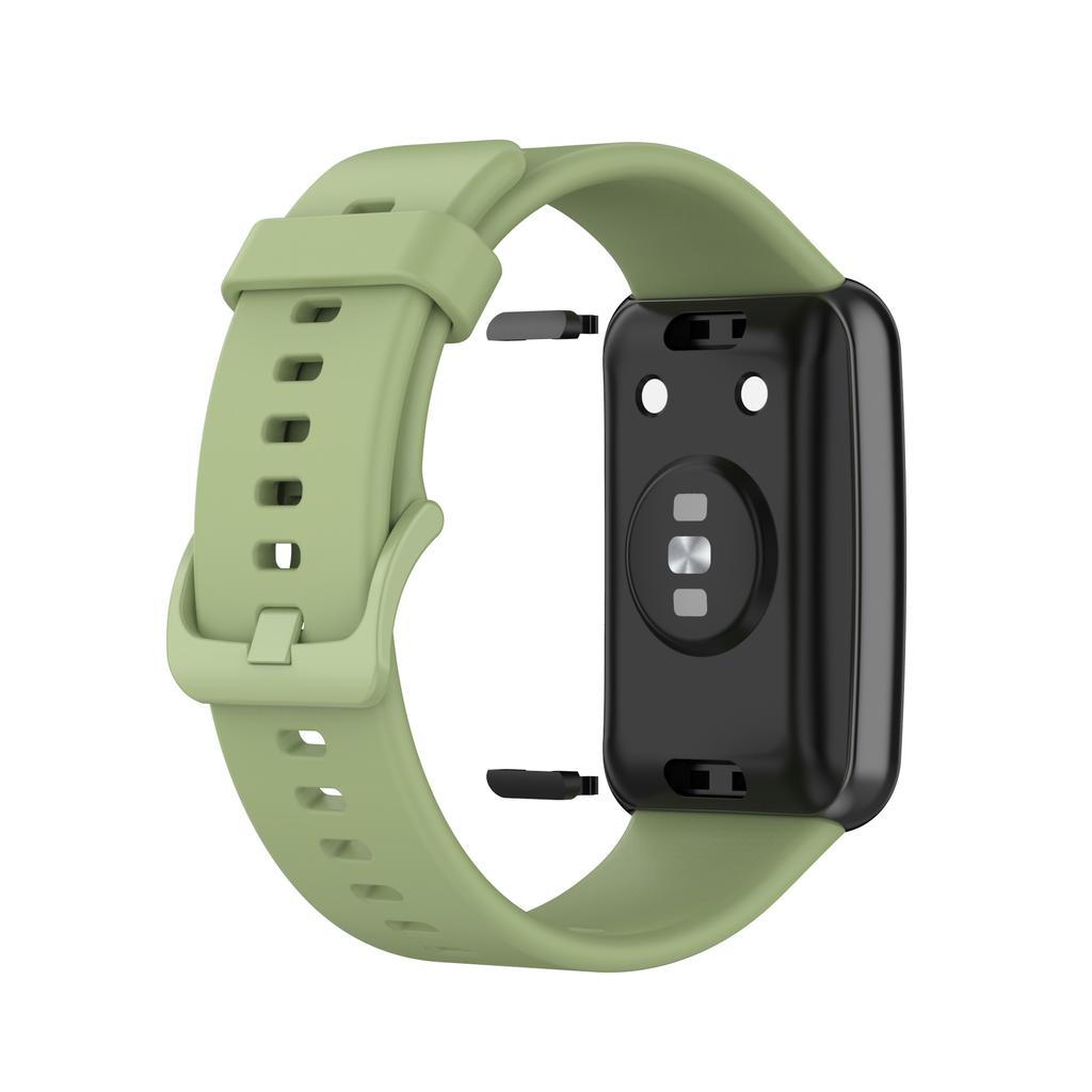 Silicone Solid Color Watch Strap for Huawei Watch Fit Special Edition B39/(TIA-B09/TIA-B19)