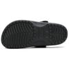 Crocs Классические клоги, перфорированные, забавные, из ЭВА, удобные, освежающие, универсальные, унисекс, черные туфли-дырки