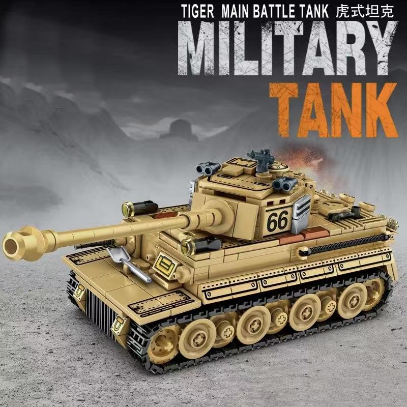 MOC 99A Основной боевой танк Военный Challenger Leopard Panther Тяжелый солдат Строительные блоки Модель Кирпичи Армия Игрушки для детей