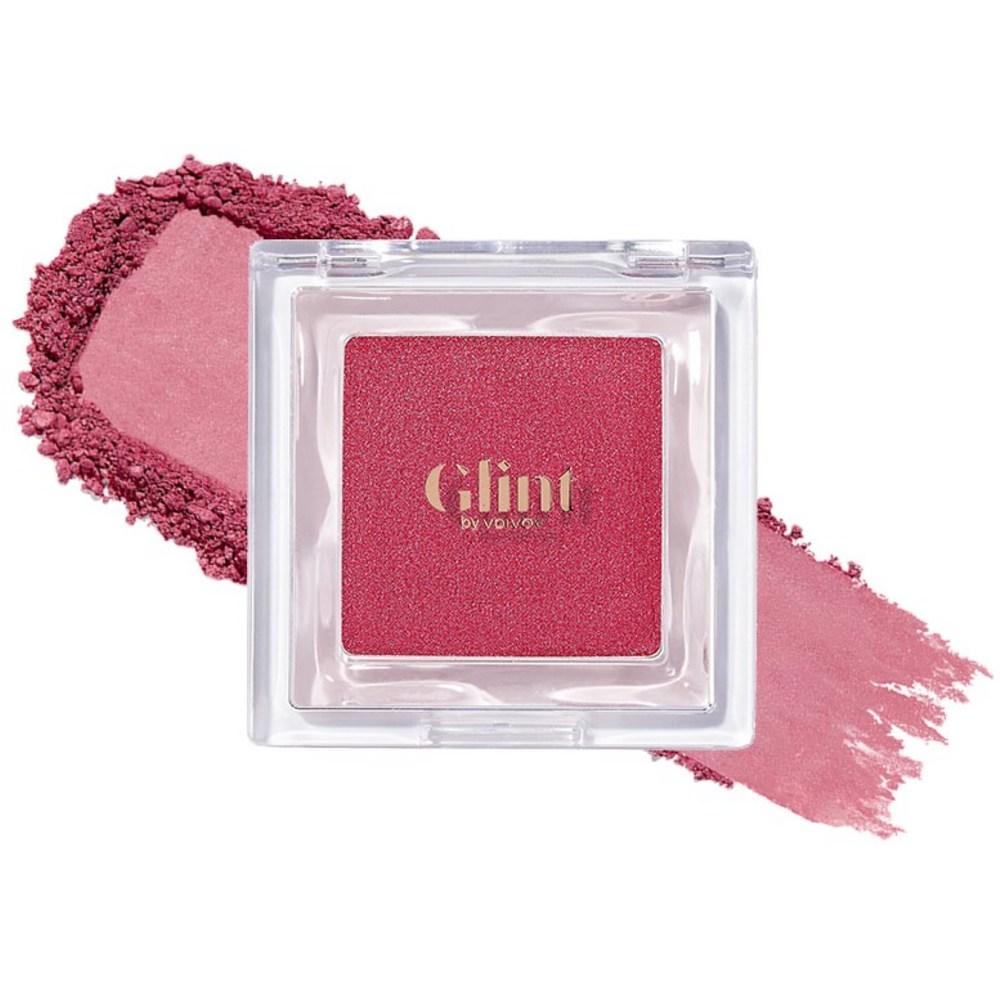 Glint Запеченные румяна Blusher 2,4 г, 05 Клубничный дым, 1 шт.