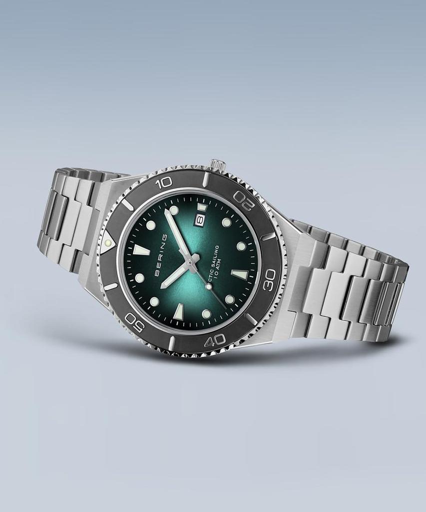 [Беринг] Часы Arctic Sailing 18940-708, серебристые