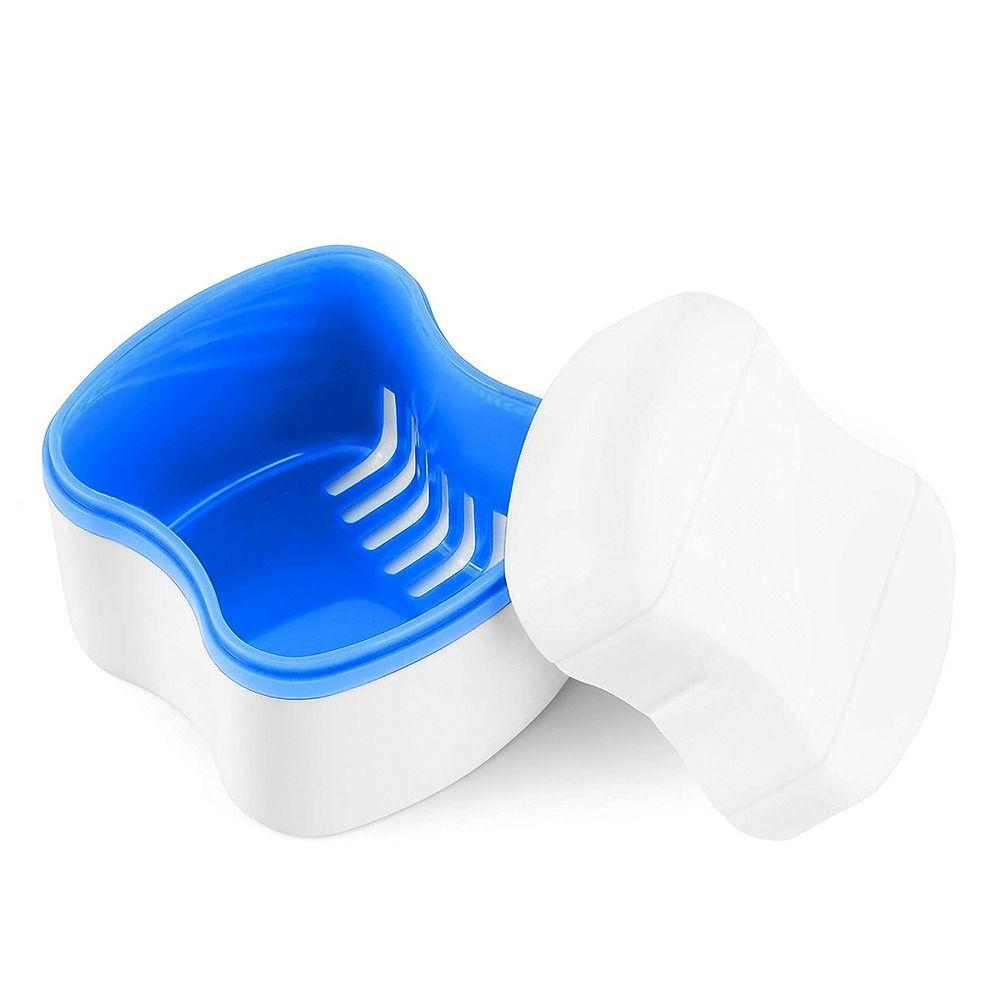 Multiple Colors Retainer Case Plastic Dental Retainer Box Denture Tray Box  Women Men