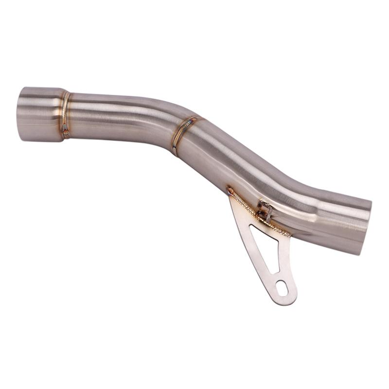 Slip On For DUCATI Monster 821 Monster 1200 1200S 2014 2015 2016 Motorcycle Exhaust Escape Middle Link Pipe Muffler