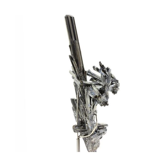 Pierres et Minéraux. Stibnite (21 cm). 2531.0 ct. Wuning Mine, Jiangxi, Chine.