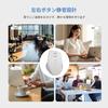 Беспроводная Bluetooth-мышь INFINMIND с боковым большим пальцем DPI Легкие батарейки AA Белый Высокоскоростная прокрутка, Прокрутка, Переключение, Совместимость с несколькими устройствами,