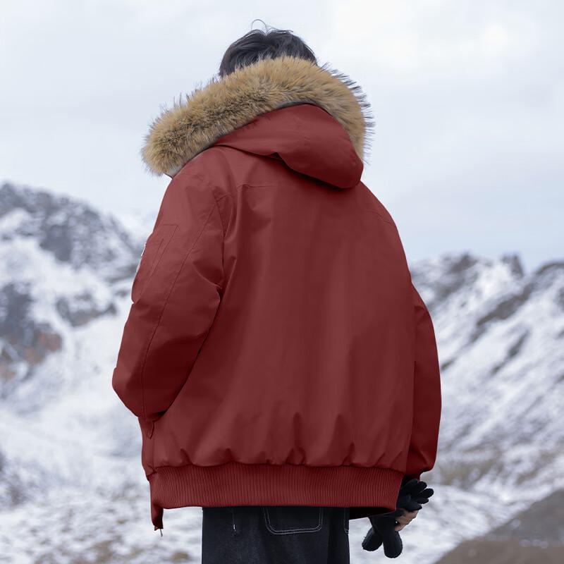 MEDE Men's Winter Hooded Parka Jacket