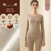 Woodpecker Women's Wool Silk Seamless Thermal Underwear Set