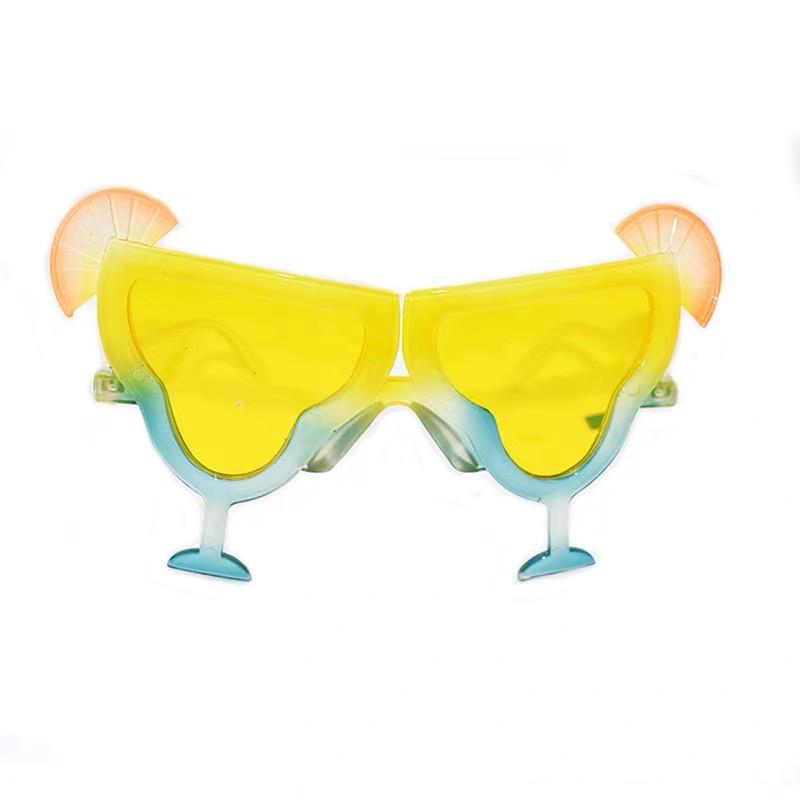 Cocktail Cup Hawaiian Party Glasses Funny Sunglasses Celebration Festive Prop