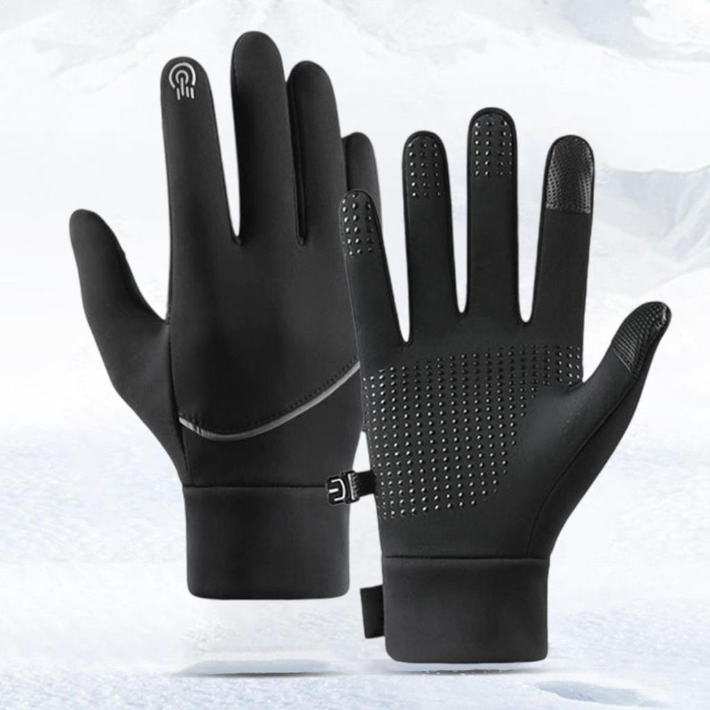 Новые Рабочие перчатки с подогревом USB Зимние Теплые Варежки с подогревом Термальные Ветрозащитные Водонепроницаемые Грелки Сенсорные Митенки для Вождения Снега