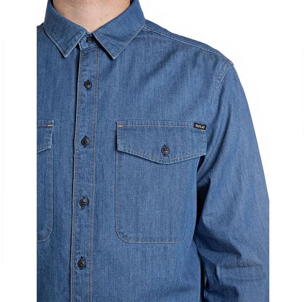 Replay M4124.000.860B06 рубашка с длинным рукавом