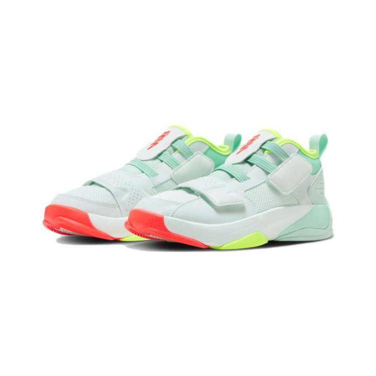 Air Jordan Zion 2 PS Весенние Прыжки Бледно-Зеленый Алый Вольт Мятная Пена DO9513-367