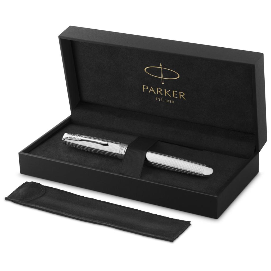PARKER Sonnet Sizzle CT SE Fountain Fine 18K Gold Gift Premium Official Product Number 2209261 Pen, Nib, Nib, Boxed, Quality, Import,
