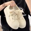 Thick Soled White Shoes for Women, New Niche Casual Board Shoes for Summer , Versatile Student Canvas Shoes