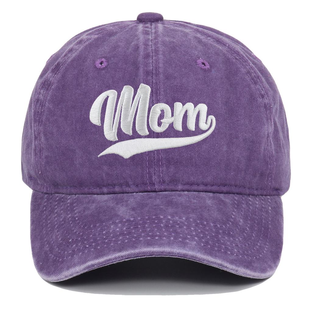 1 шт. Модные Бейсболки с Вышивкой DAD MOM, Регулируемые, Парные, Хип-хоп Бейсболки, Потертые, Выцветшие Кепки, Винтажные Кепки для Защиты от Солнца