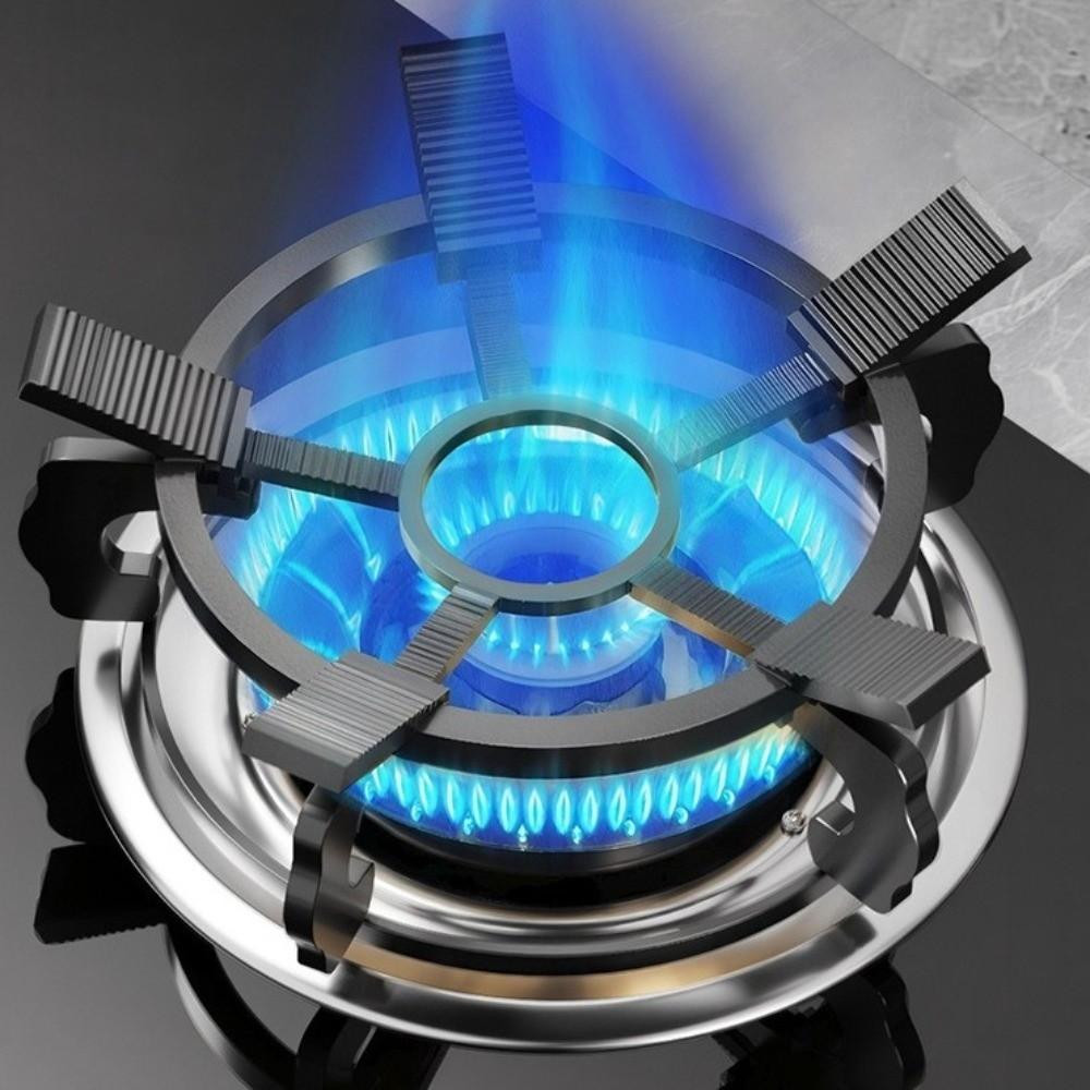 Кухонная горелка Чугунные газовые горелки Подставка Устойчивая Портативная Подставка-кольцо для вока Противоскользящая подставка для вока Приготовление на открытом воздухе