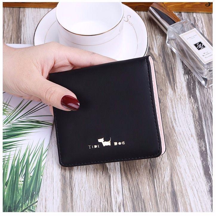 Милый кошелек-бифолд в японском стиле для женщин - Вдохновленный стилем Мори-гёрл, Тонкий картхолдер для студентов