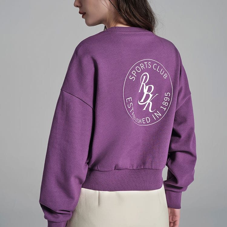 Reebok Толстовка Женская Фиолетовая 24SRC302WGP2