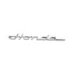 Chaojibao 1pc Honda Classic Emblem Plated Cursive 215mm*23mm (Silver)