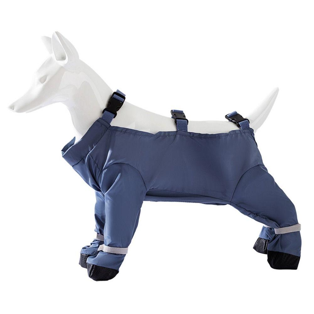 Breathable Pets Dustproof Pants Adjustable Straps Full Coverage Dog Boots Outdoor