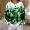 Women's Casual Shirts Long Sleeve Tops Button Up V Neck Loose Knit Fall Favorites For Women
