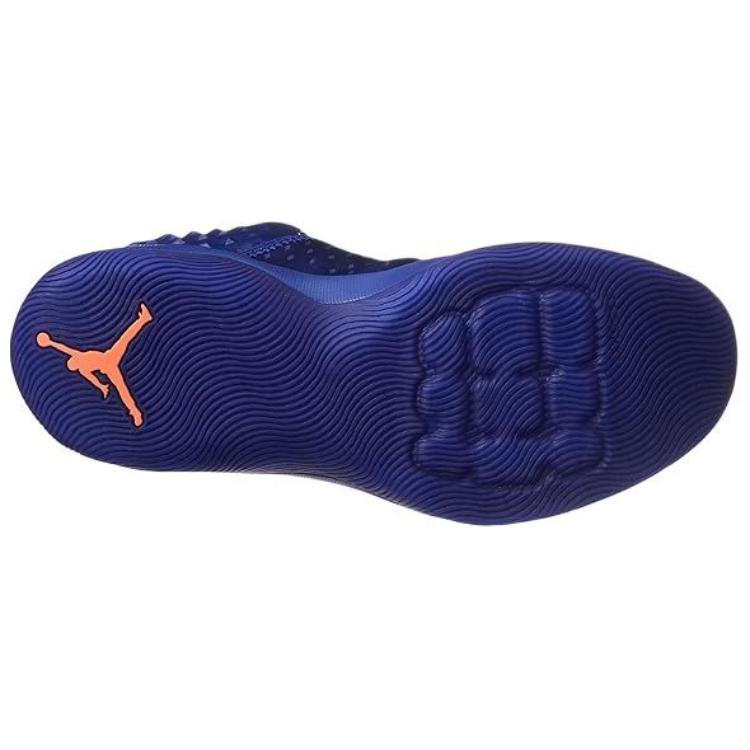 Jordan Мужские низкие баскетбольные кроссовки Extra Fly, нескользящие, износостойкие, синие 854551-417