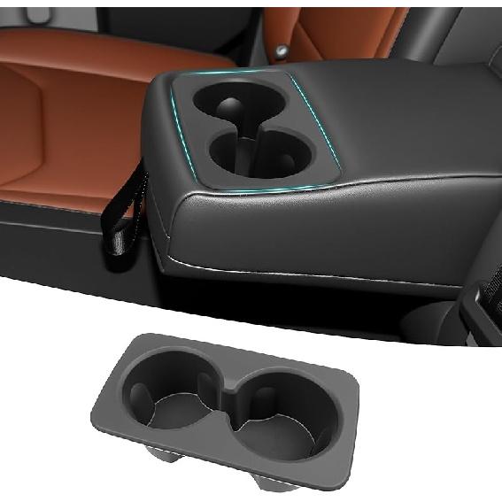 Подстаканник, совместимый с Honda Accord 2024 2025 LX EX Sport EX-L Sport-L Touring Hybrid, Бесшумный, Влаго- и пылезащитный, TPE, Консоль Ert, Для напитков