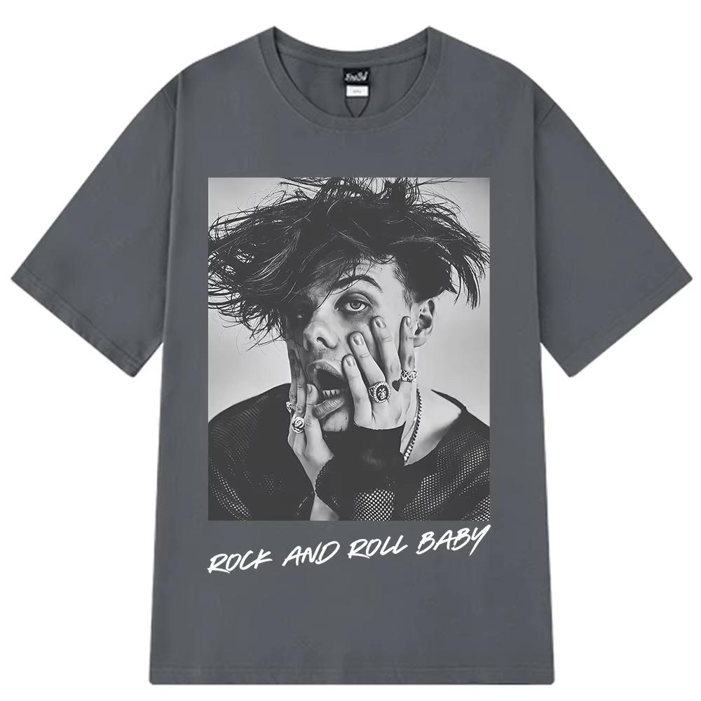 Yungblud Tour 2026 New Idols Album TShirt Unisex Women Comfort Punk Rock T Shirts Fan Gift Shortsleeved Cotton Hiphop Tshirts