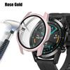 Glass+Case for Huawei Watch GT 2-2e 46mm/42mm Accessories Full Coverage Bumper Tempered Screen Protector Huawei Gt2e Gt2 Cover