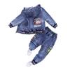 Children's Clothing Boys Spring Suit Denim Boy Jacket Pants Two-piece Suit