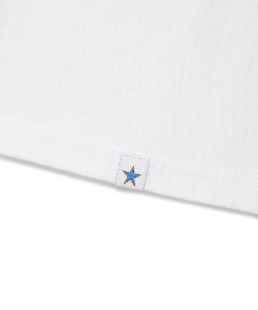 CAVISH Star Stencil Ss Tee White(Cv2Emut501A)