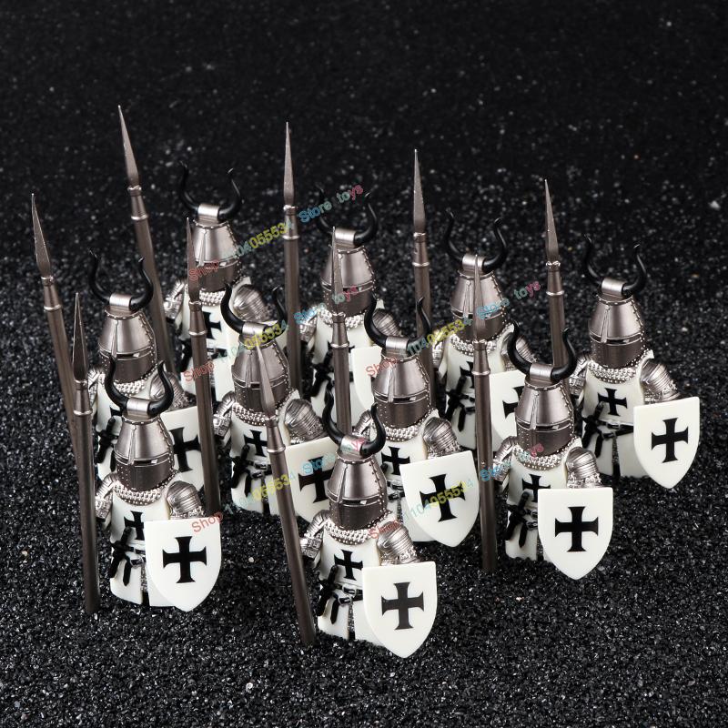 Movie Series Orc Uruk-hai Army Action Figures Mini Bricks Doll Assemble Building Blocks MOC DIY Toys for kid gift