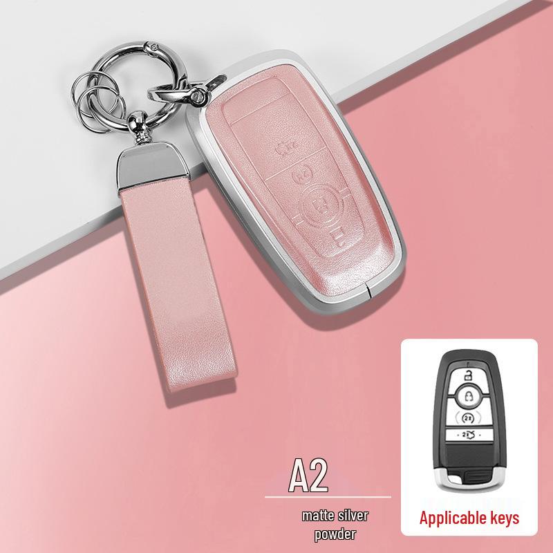 Metal Protective Key Shell for 2015-2017 Ford Mustang - Unisex Design