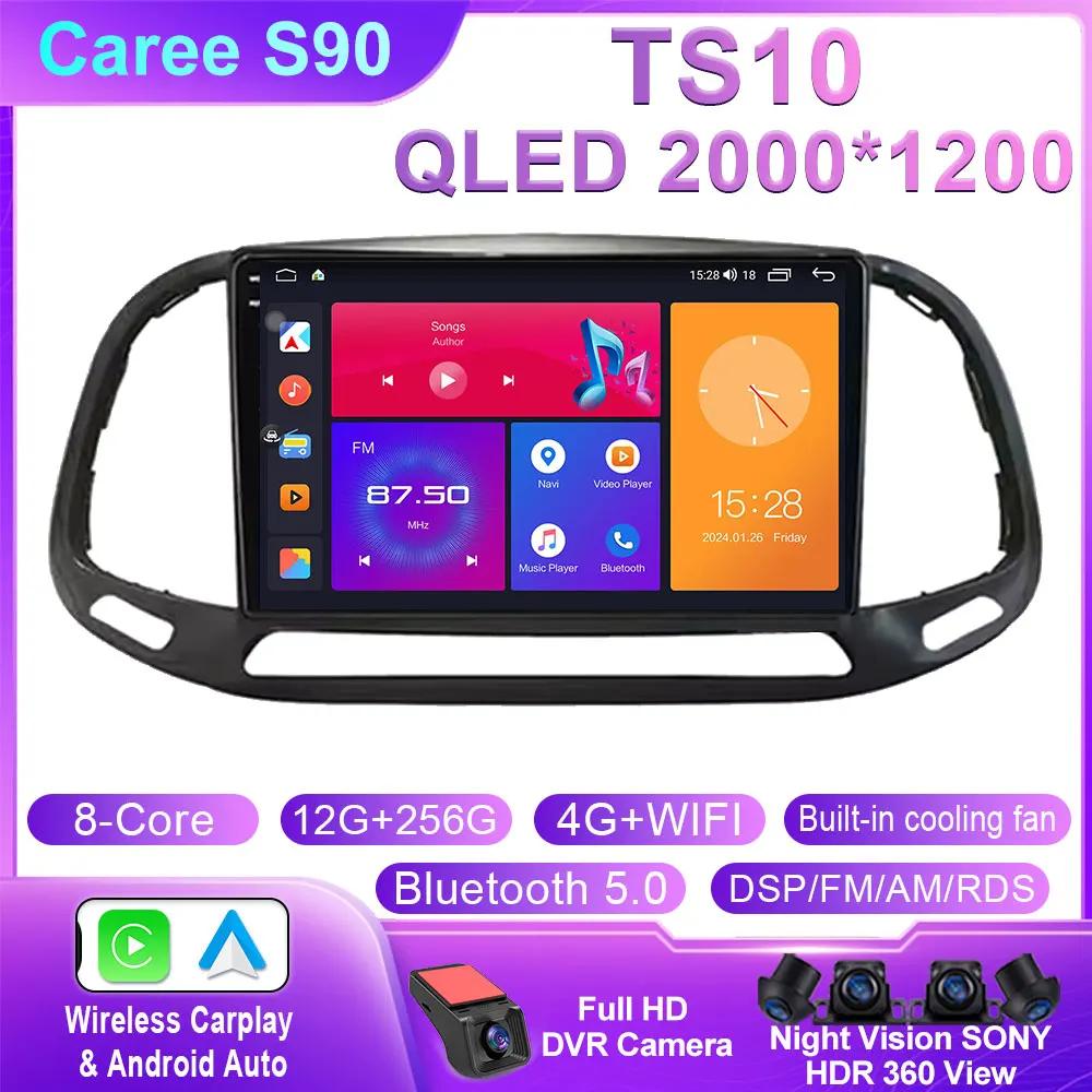 Android 14 For Fiat Doblo 2015 2016 2017 2018 2019 2020 GPS Car Radio Multimedia Video Player Stereo Navigation 4G Wifi Camera