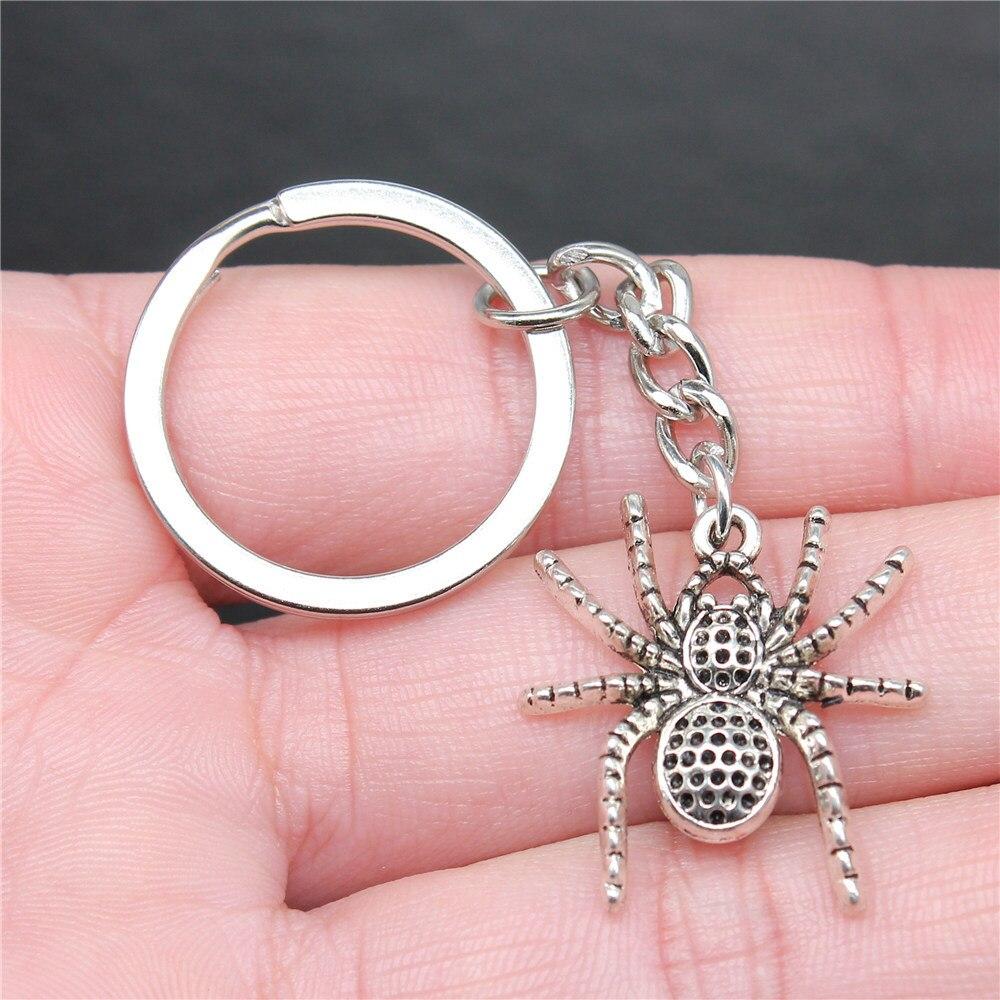 Брелки с летучей мышью-пауком, аксессуары для ключей своими руками из металла
