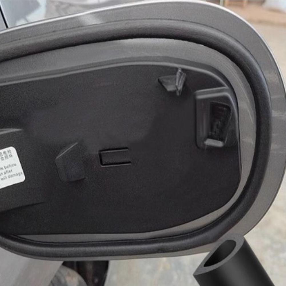 90cm/35inch D-shaped Seal Strip Car Fuel Cap Charging Port Insulation Dustproof Waterproof Gasket Automotive Weatherproof Seal