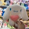 22cm Sanrio Hello Kitty Kuromi Pillow KT Plush Toy Girls Soft Stuffed Animal Toys Love My Melody Cinnamoroll Stuff Doll Gifts
