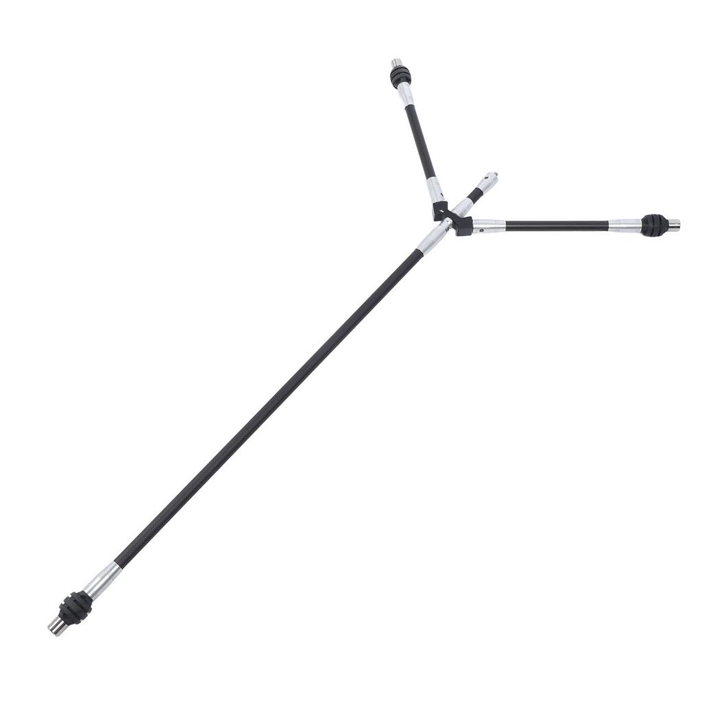 Recurve Bow Stand Holder 28inch Height Lightweight Pure Carbon Archery Bow Stand Holder for Recurve Bow